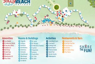Jolly Beach Map