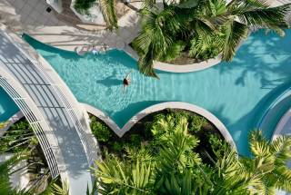 Arial Pool View