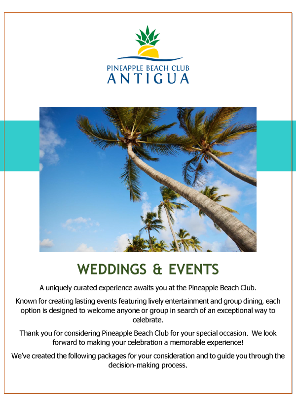 Pineapple Beach Club Events Guide 2026 Cover